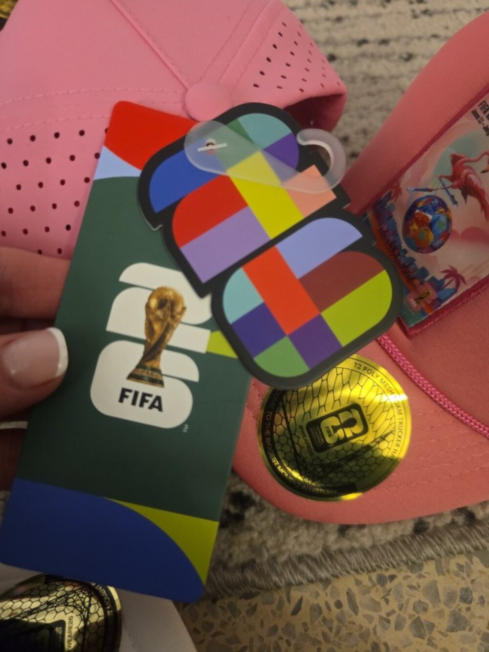 Lot 6 New Fifa World Cup Foam Trucker Cap Hat Officially Licensed NEW Mexico USA - Picture 13 of 16